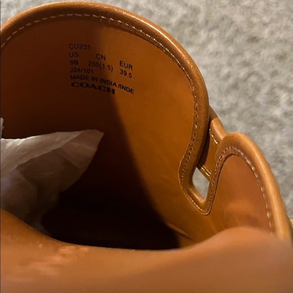 COACH Women’s Blake Turnbuckle Clog Flats - Picture 8 of 8